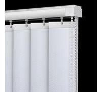 Stores verticaux réglables personnalisés - Rideaux modernes à lamelles pour plus d'intimité - Installation facile - 180 x 160 cm - Traitement de fenêtre mural élégant pour décoration de maison et de
