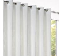 STORESDECO Rideau Voilage XXL Hauteur 3 Mètres, Voile en Polyester avec Œillets, Fenêtres et Portes, Filtrage Lumière, Design Moderne et Élégant, Blanc 200x300 cm