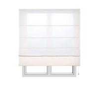 STORESDECO - Store Bateau, Plissé Tamisant pour Fenêtres Et Portes | Couleur Écru, 120 cm x 250 cm