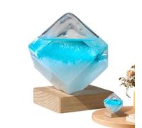 Storm Glass Weather Predictor Cube de prévisions météorologiques pour décoration de table