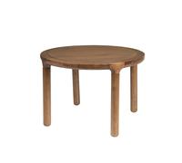 STORM - Table basse en bois de frêne marron D 60 Marron