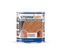 Stormdry Hydrofuge Façade 1L - Imperméabilisant Incolore Brique, Béton, Pierre, Mortier, Ciment & Granit - Protection Mur Extérieur 25 Ans Respirante