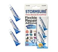 Stormsure Flexible Repair Adhesive : 3 x 5g Clear Glue - Parfait pour les réparations de semelles de chaussures, la fixation de talons de bottes et la restauration de chaussures de sport.