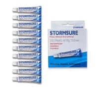 Stormsure Flexible Repair Adhesive Pack : 10 x 5g Clear Tubes for Outdoor Equipment Repair