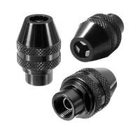 STORMWINDSTORE Mandrin Autoserraint Universel pour Dremel, 0,8-3,2 cm, Support Fraise Foret Mèche, Acier Inoxydable