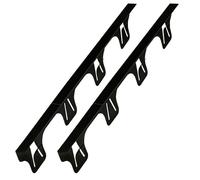 Stove Seam Covers, 2x Kitchen Ovens Counter Side Cover, 35.1x10.5x2.4cm Stainless Steel Heat Resistant Guards, Stove Top and Counters Guard, Oven Stoves Seam Filler for Home