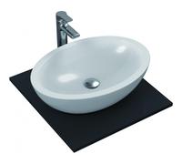 STRADA Lavabo à poser oval 600 x 420 x 160 mm, blanc (K078401)