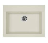 Sink Hexo 1 compartiment blanc solide