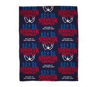 Stranger Things Couverture Polaire à Flammes Douce Chaude Officielle 100x150cm