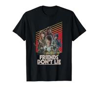 Stranger Things Friends Don't Lie Poster T-Shirt