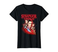 Stranger Things Hawkins Heroes Poster T-Shirt