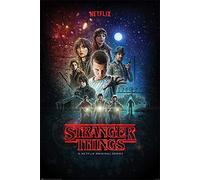 Stranger Things Poster A Netflix Original Series (61cm x 91,5cm) + 1 Powerstrips®, tesa adhésifs Double face-20pcs