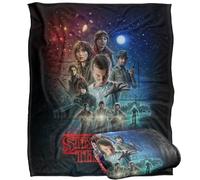 Stranger Things Season One Plaid Ultra Doux au Toucher Soyeux - 152 x 127 cm