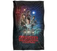 Stranger Things Season One Plaid Ultra Doux au Toucher Soyeux - 91 x 147 cm