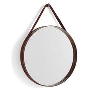 Strap Mirror No 2 Miroir mural Ø50 cm Hay brun - 5710441315261