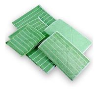 Strapure Chiffons Microfibre Bambou sans Trace - Lot de 5 Lingettes Ultra Absorbantes pour Vitres, INOX, Cuisine, Voiture