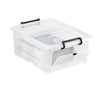 Strata Be Cep Boîte D'archive 240 X 320 Mm 20 Litres Cristal (Pack De 5)