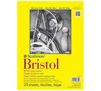 Strathmore 300 Series Bristol Pad Bloc de 20 Feuilles 28 x 35 cm