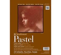 Strathmore 403-9 Bloc de 24 Feuilles de Papier Couleurs Assorties 22,9 x 30,5 cm