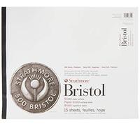 Strathmore (580-92 série 500, surface de plaque 2 plis, 35,6 x 43,2 cm, 15 feuilles