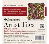 Strathmore Artist, Carreaux, Multicolore, 15.24 x 15.24 x 0.63 cm