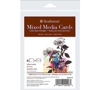 Strathmore Lot de 6 cartes techniques mixtes de la série 400, taille de l'annonce, 8,9 x 12,4 cm, enveloppes incluses - Cartes de vœux personnalisées pour mariages, événements, anniversaires