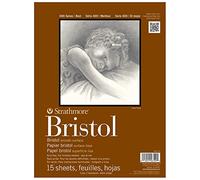 Strathmore STR-475-14 Bloc de 15 Feuilles Bristol 35,6 x 43,2 cm Blanc 35,6 x 43,2 cm
