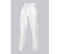 Strech BP 1643 Pantalon de travail pour elle et lui Blanc Taille 3XL