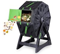 STREND PRO Mini composteur pour balcon 70 l | Petit composteur de jardin | Tambour avec tumbling pour compost rapide et de qualité supérieure