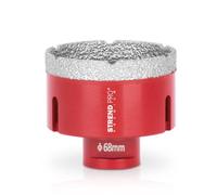 STREND PRO Scie Cloche Diamantée 68 mm pour Boîtiers Électriques et Carrelage | Filetage M14 pour Meuleuse d’Angle | Trépan pour Grès, Céramique, Granit, Marbre et Verre | Coupe Nette