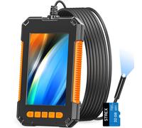 Strex Strex caméra d'inspection avec écran 10M - 1080P HD - 4,3 pouces écran LCD - IP67 étanche - éclairage LED - endoscope - caméra d'inspection - Incl. 32gb microSD