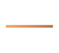 STRIEBEL & JOHN Striebel&John Barrette en cuivre 12x5 mm L:204 mm ZX2046 Quantité:1