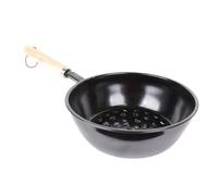 Striegro Démarreur de cheminée avec poignée en Bois sûre, Outils de Barbecue, Panier démarreur Charbon Bois, Pot Portable Camping en Plein air, brasero, Pot feu à Charbon
