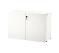 String Armoire avec serrure String Blanc