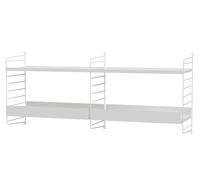 String cuisine mur système d'étagères B String Furniture - STRING KITCHEN B WEISS