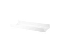 String Étagère en métal String blanc. 78x30 cm. bord haut