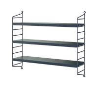 String Etagère murale String Pocket Nybro bleu
