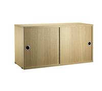 String Furniture Armoire à portes coulissantes - Chêne - Profondeur 30 cm