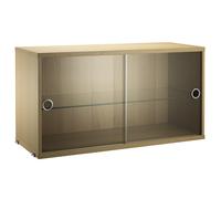 String Furniture Armoire avec vitrine - Chêne