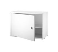 String Armoire à portes 58 x 30 cm Blanc