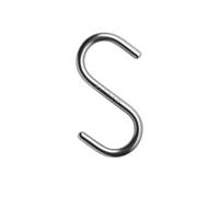 String Furniture Crochets en S en acier inoxydable, lot de 5