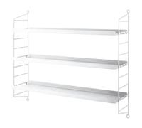 String Étagère String Pocket métal Blanc