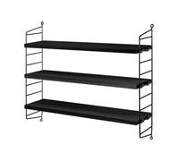 String Furniture - Étagère Noir
