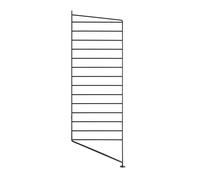 String Furniture Montant latéral String - noir - Set de 2 - 115 x 30 cm
