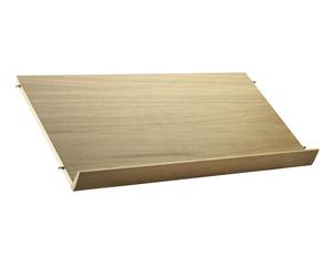 String Furniture Porte-revues - bois - Chêne - 78 x 30 cm