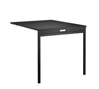String Table pliante String Frêne lasuré noir-pieds en métal noir