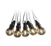 String Light Solaire V-TAC - IP44 - 0.5W - 300 Lumens - 3000K - 12m