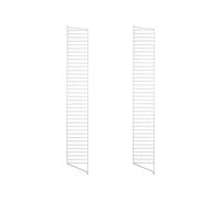 String Montant d'étagère String beige. 200x30 cm. lot de 2