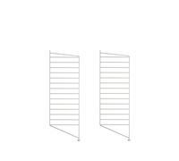 String Montant d'étagère String beige. 85x30 cm. lot de 2