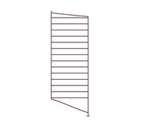 String Montant d'étagère String Bordeaux. 85x30 cm. Lot de 1